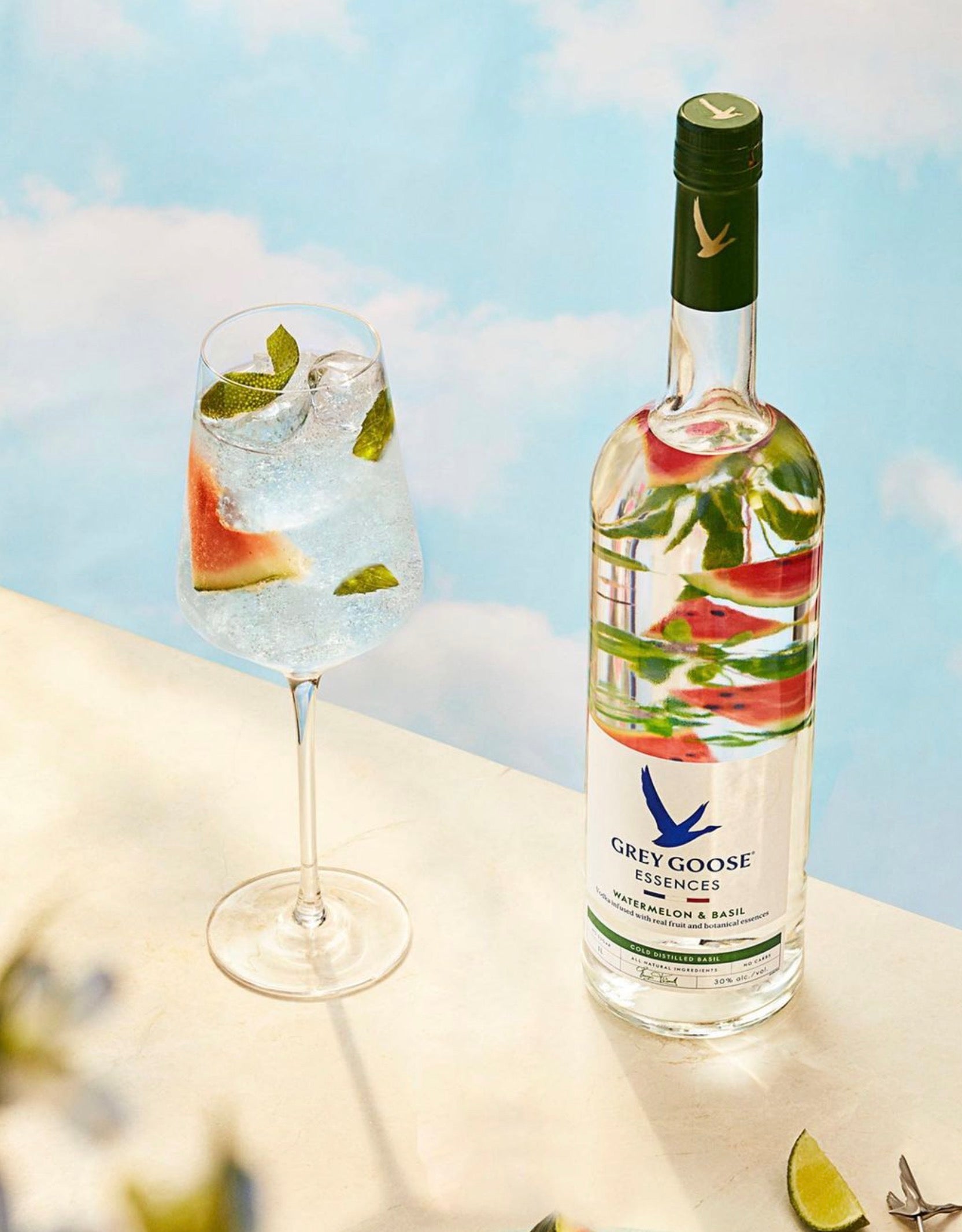 Grey Goose Essences Watermelon and Basil