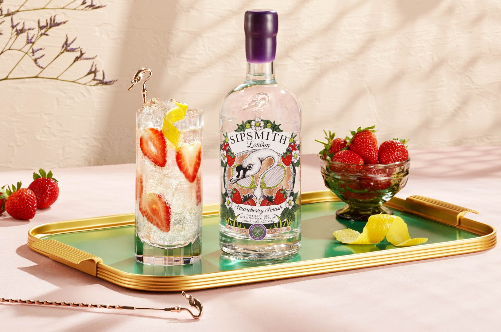 Sipsmith Strawberry Smash Gin