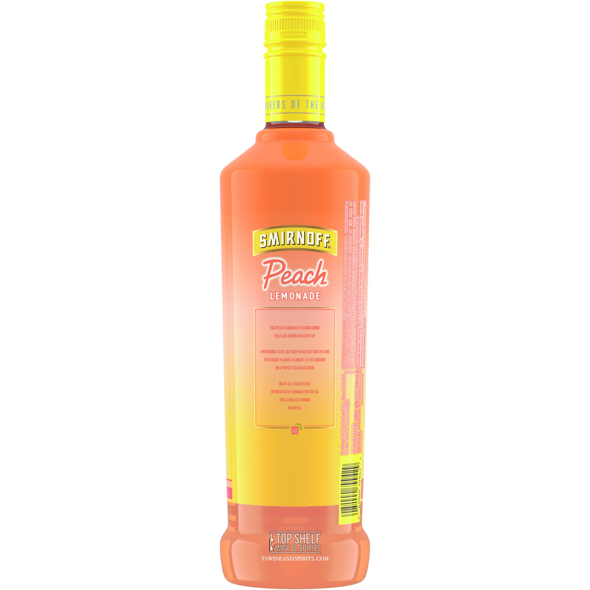 Smirnoff Peach Lemonade Limited Edition Vodka