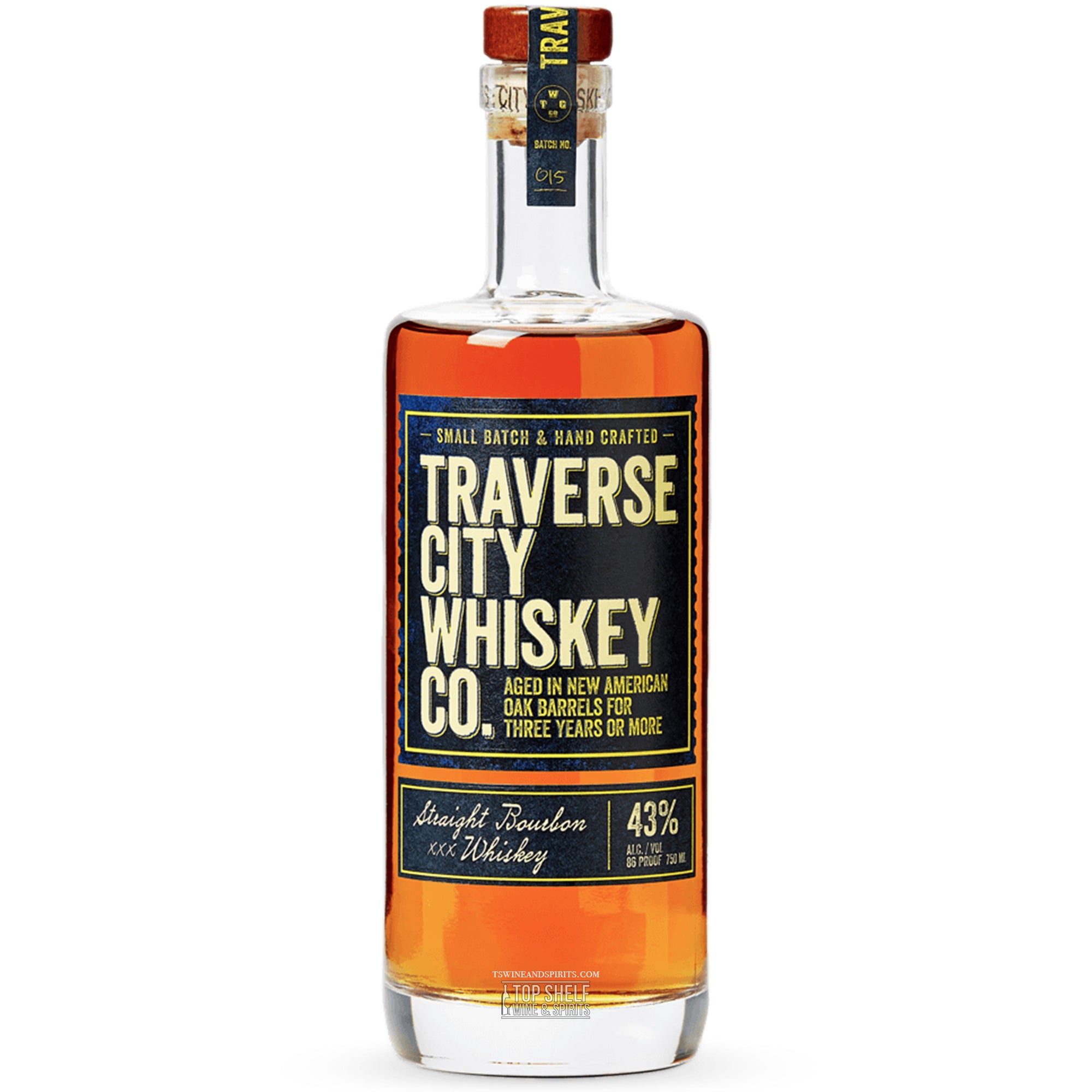 Traverse City Whiskey XXX Straight Bourbon