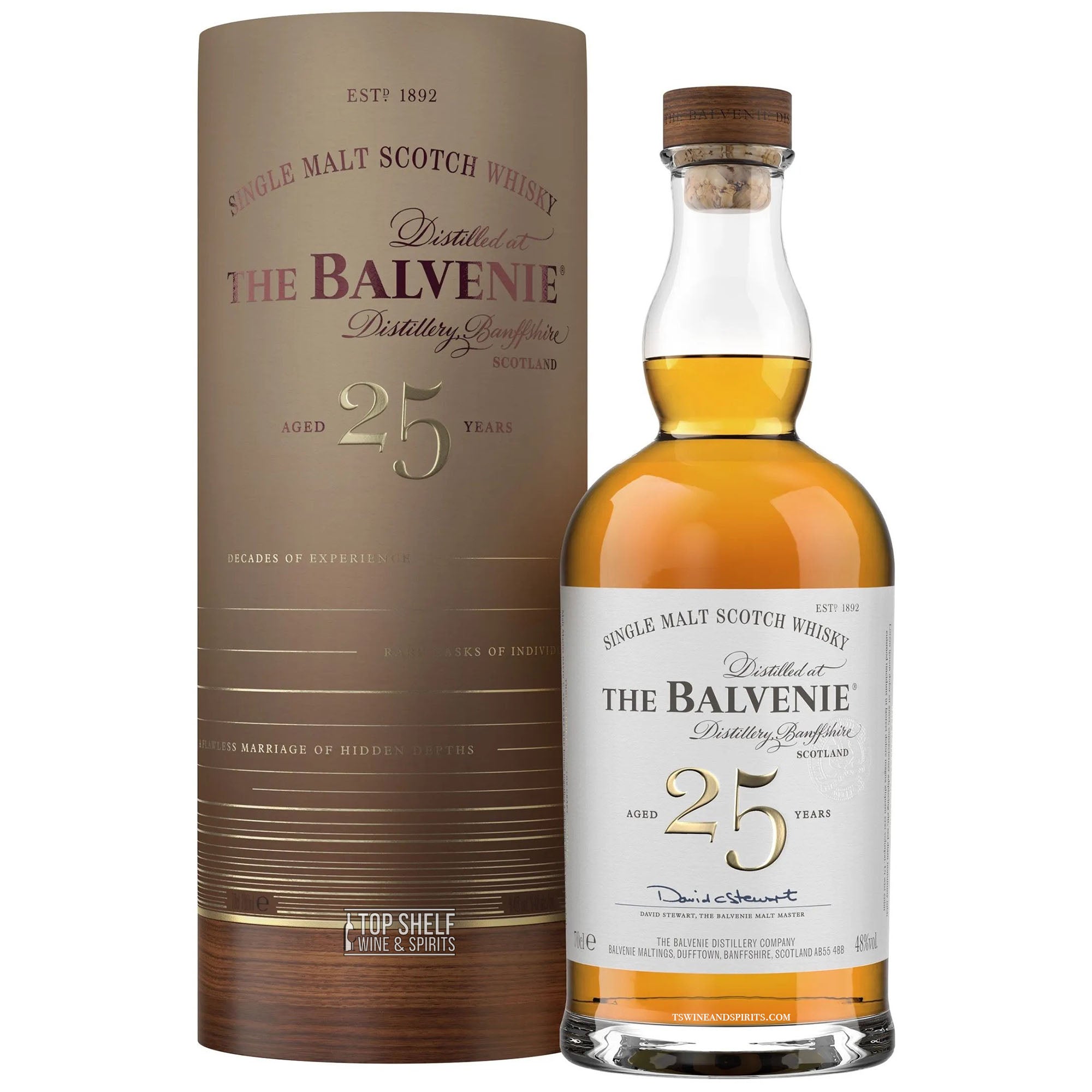 The Balvenie 25 Year Old Rare Marriages Scotch Whisky