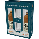 High West Bourbon X Huckberry Glass Cup Set