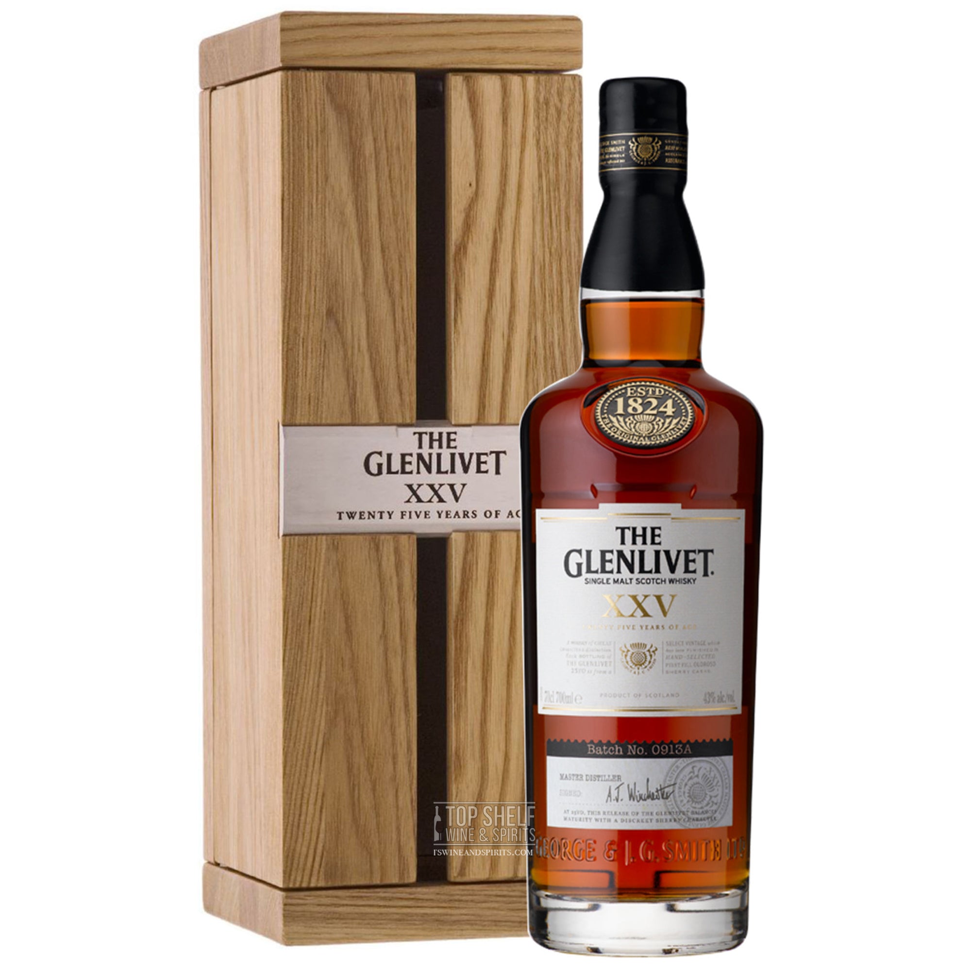 The Glenlivet XXV 25 Year Scotch Whiskey