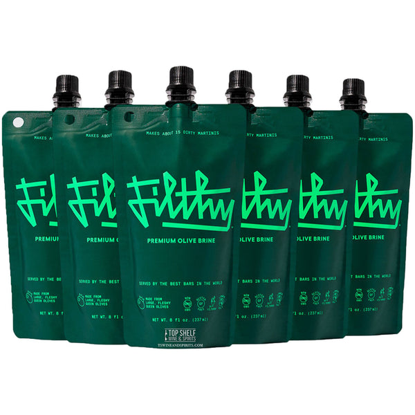 Filthy Foods Olive Brine Pouches (6 Pack)