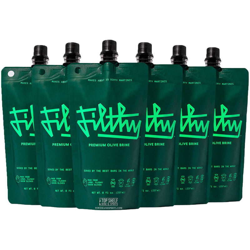 Filthy Foods Olive Brine Pouches (6 Pack)