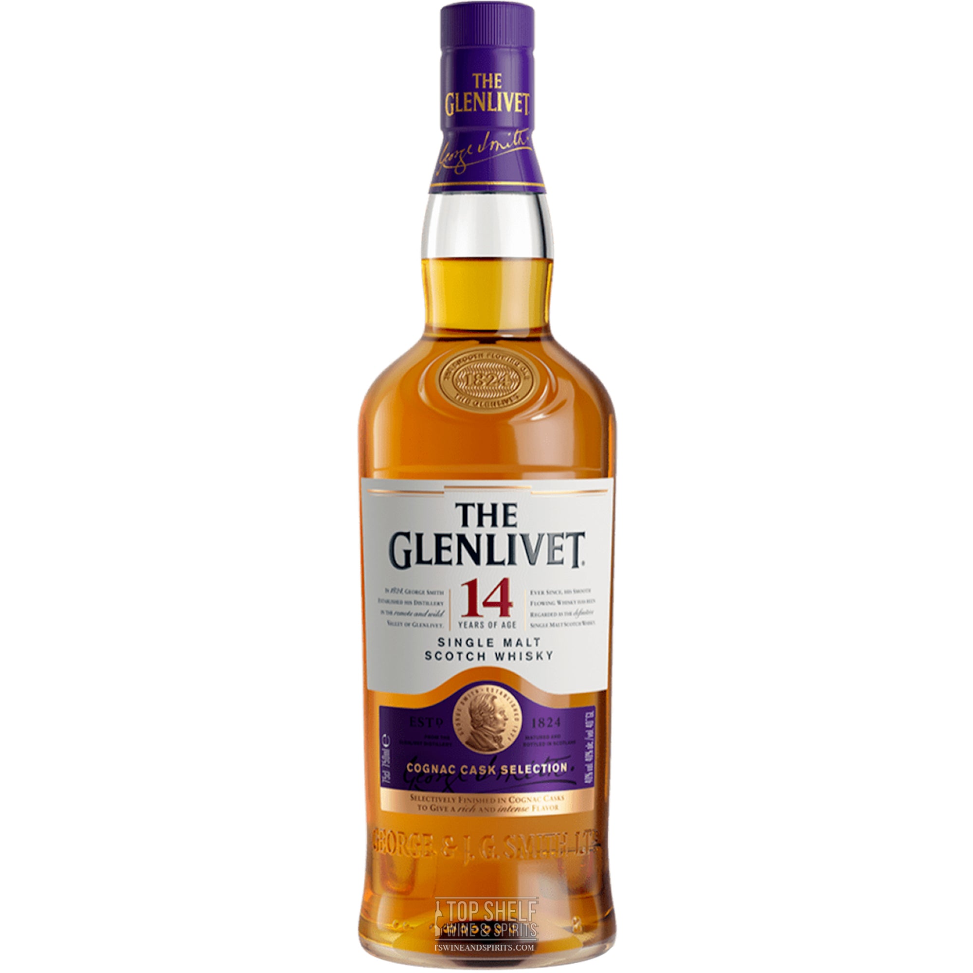 The Glenlivet 14 Year Cognac Cask Scotch
