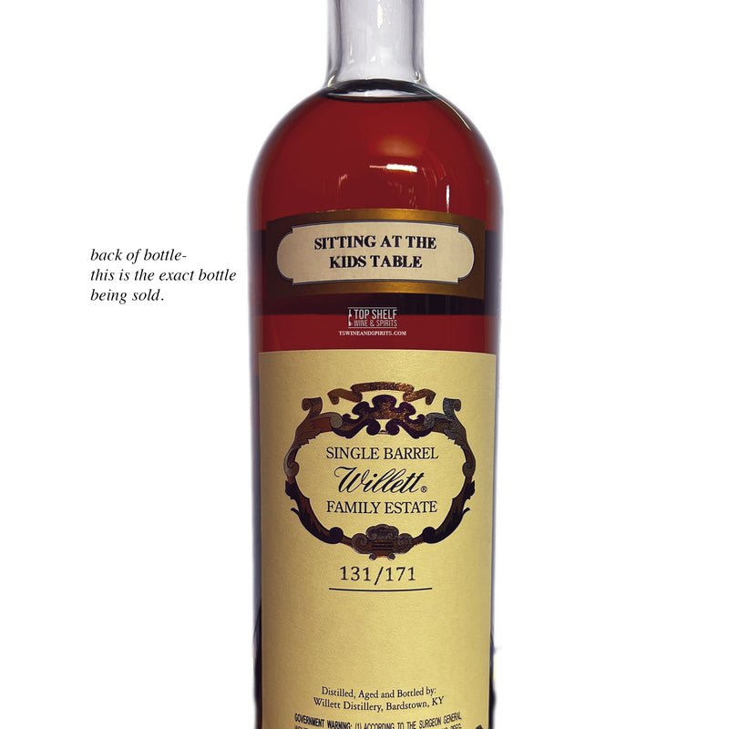 Willett Family Estate Bourbon 7 Year (Barrel No. 3090)