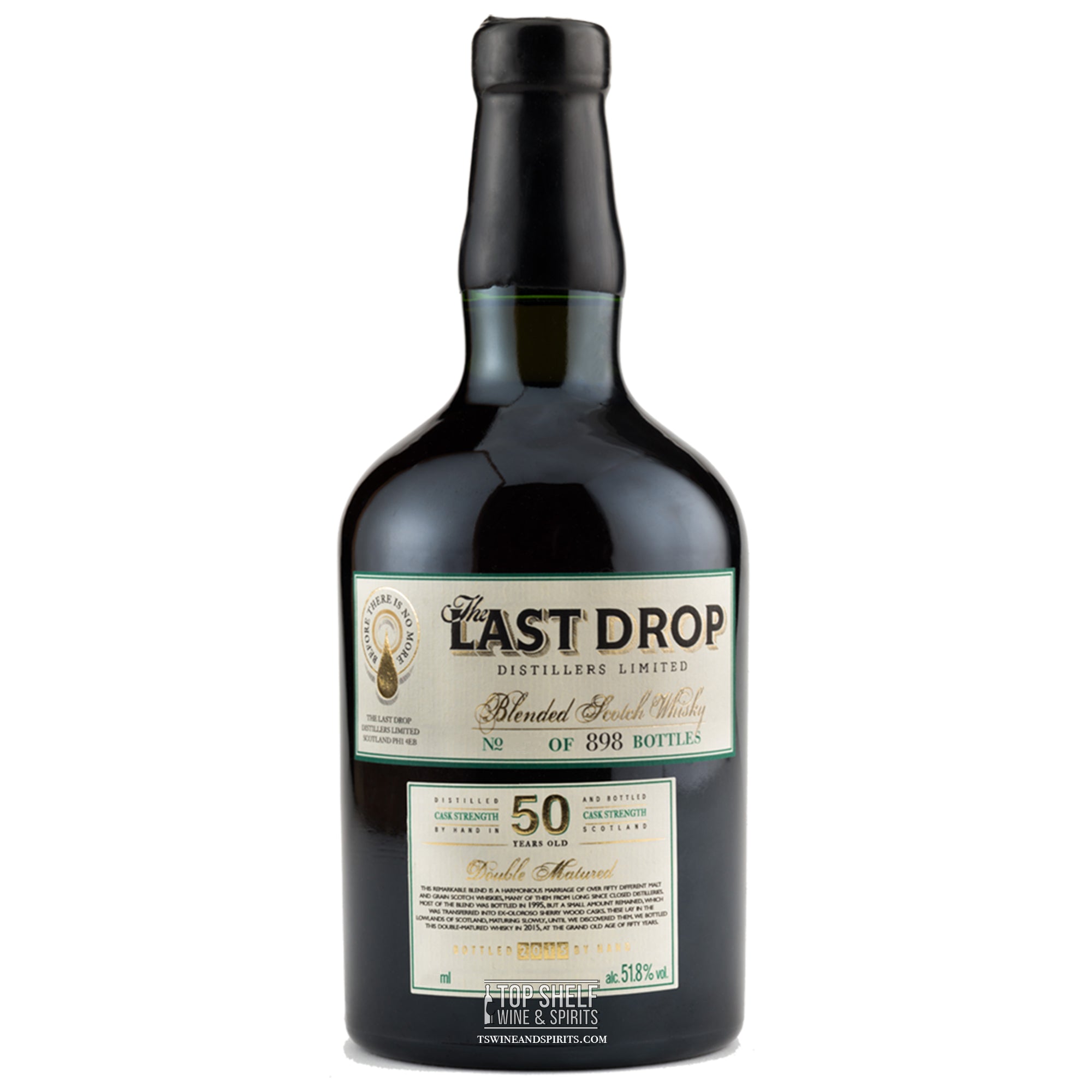 The Last Drop 50 Year Old “Double Matured” Blended Scotch Whisky