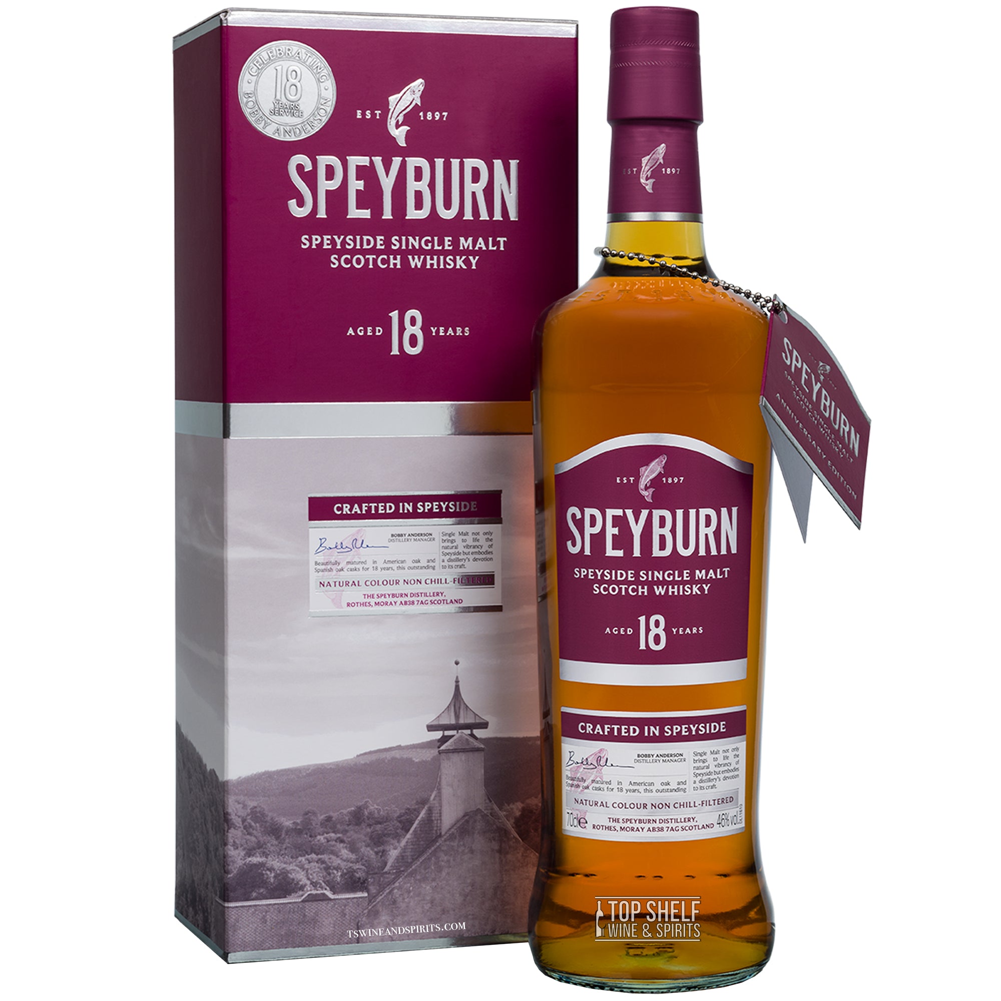 Speyburn 18 Year Speyside Single Malt Scotch Whisky