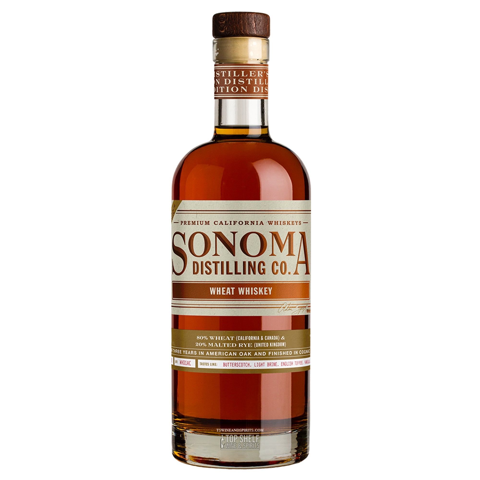 Sonoma Distilling Wheat Whiskey