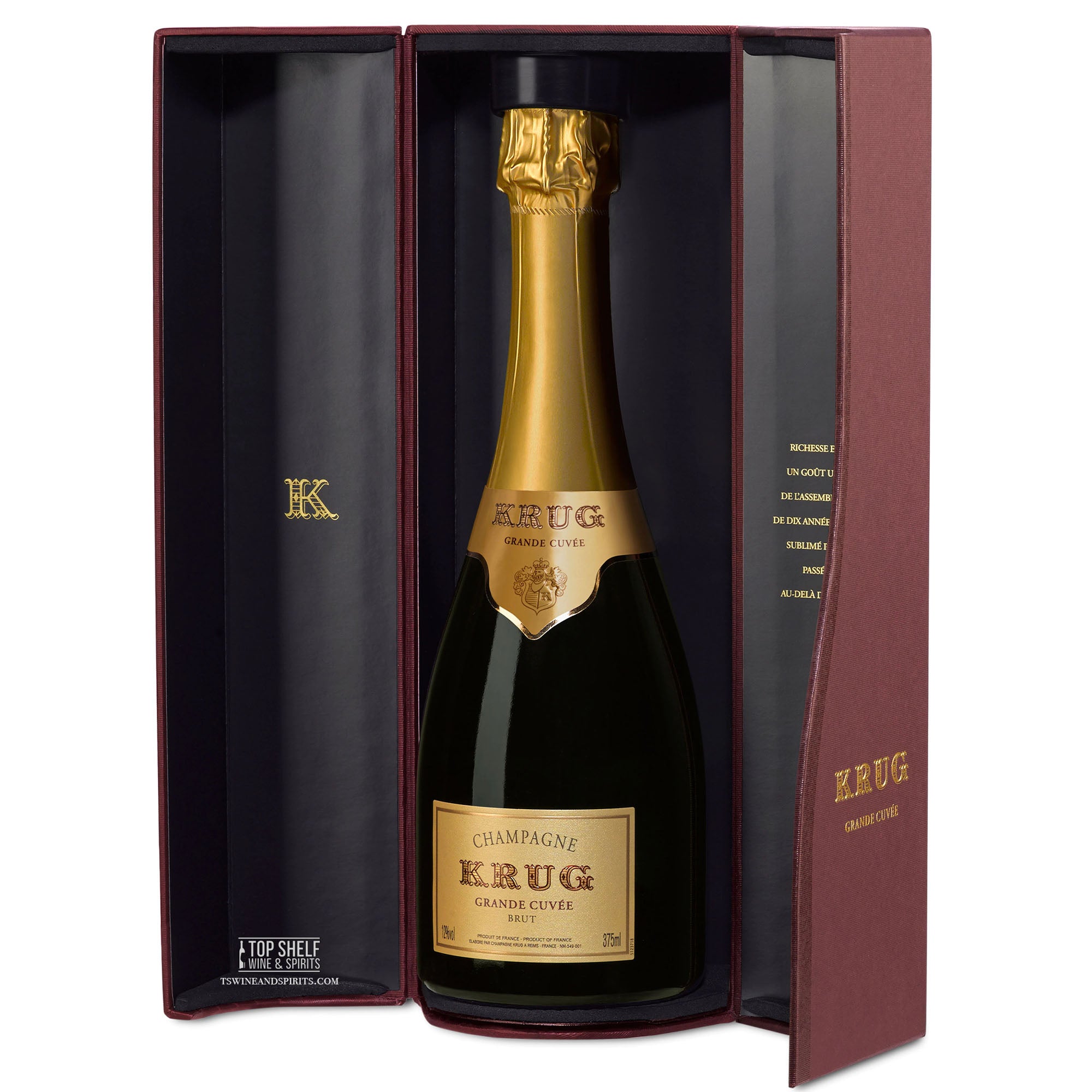 Krug Grande Cuvée 375ml with No Box