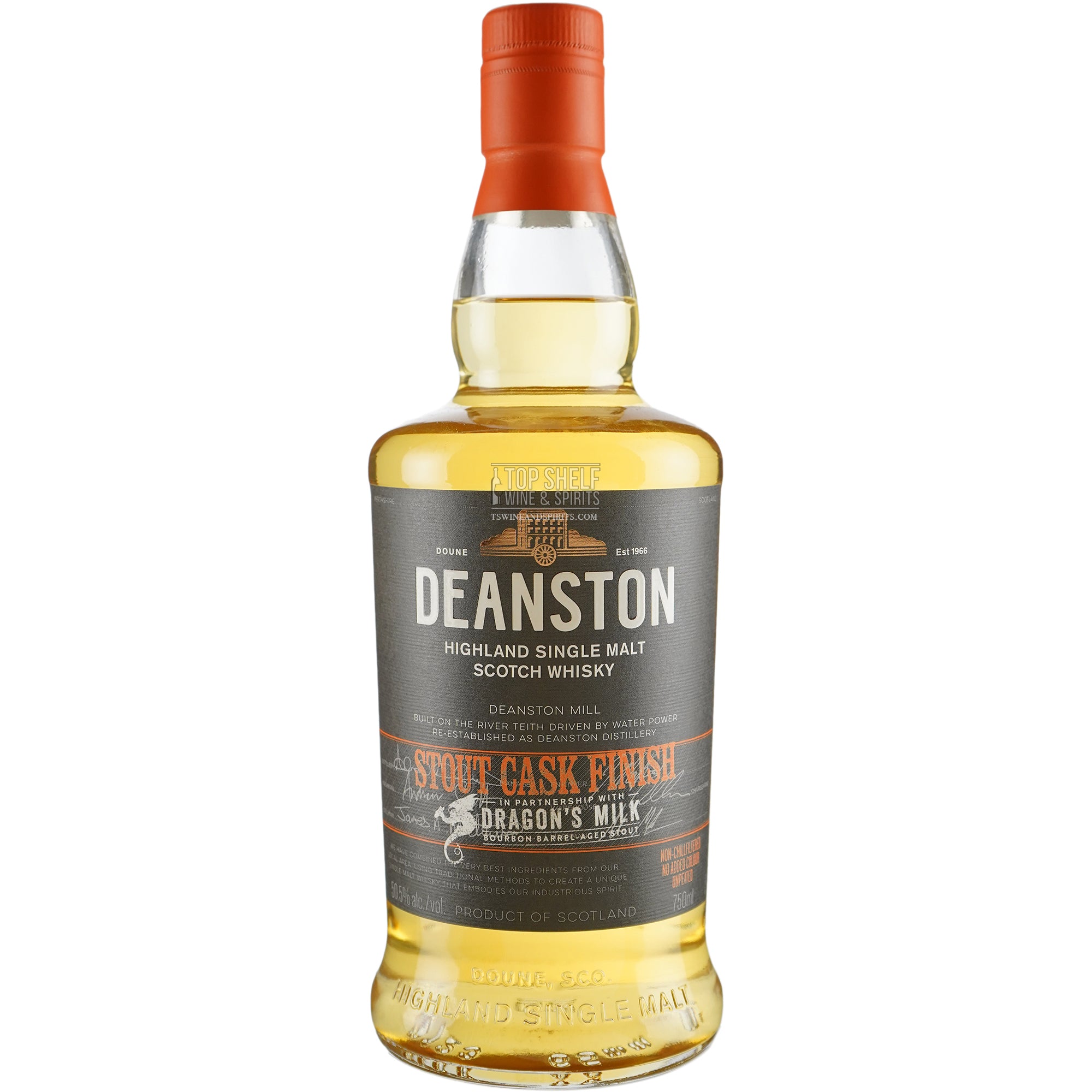 Deanston Dragon’s Milk Stout Cask Finish Single Malt Scotch Whisky