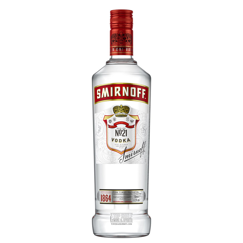 bygning hastighed Ubetydelig Smirnoff No. 21 Red Vodka – Top Shelf Wine and Spirits