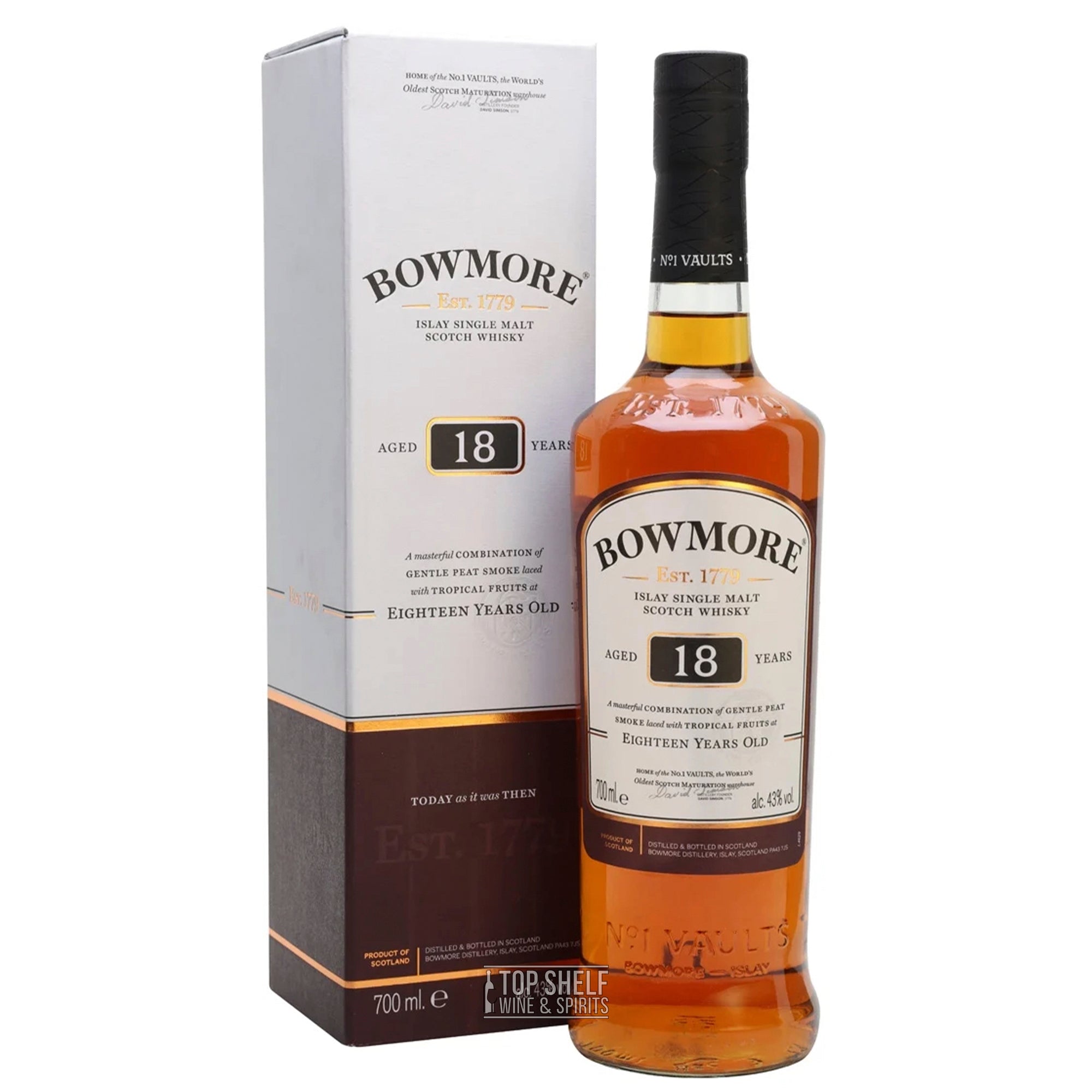 Bowmore 18 Years Old Single Malt Scotch Whisky