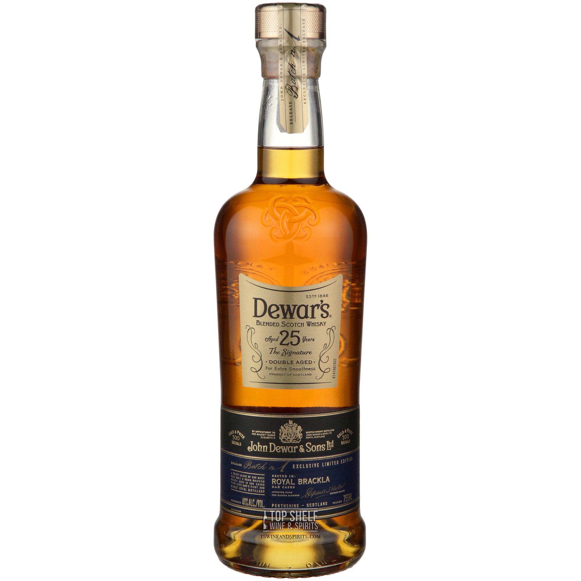 Dewar's 25 Year The Signature Blended Scotch Whiskey