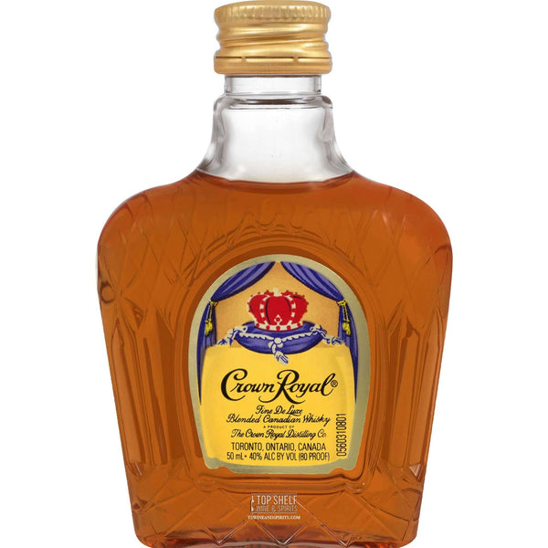 クラウンロイヤル　ミニボトル　50ミリ Crown Royal • 50ml (Each)