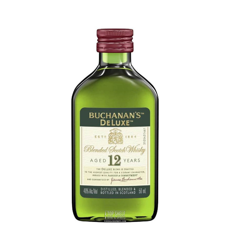 Buchanan's Deluxe 12 Year 50ml Sleeve (12 bottles)