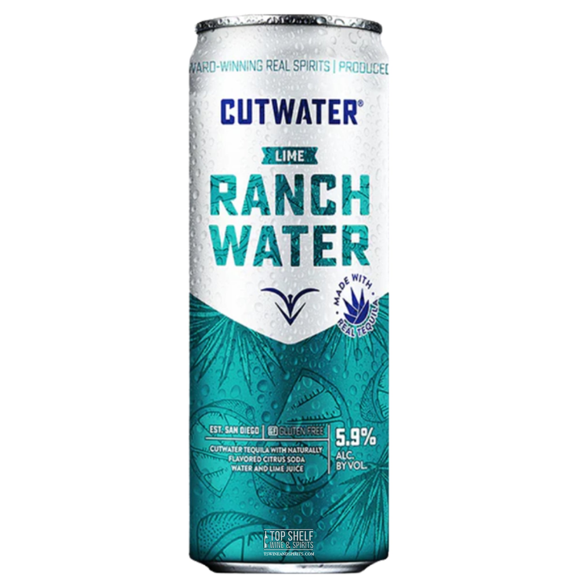 Cutwater Tequila Lime Ranch Water 4 Pack