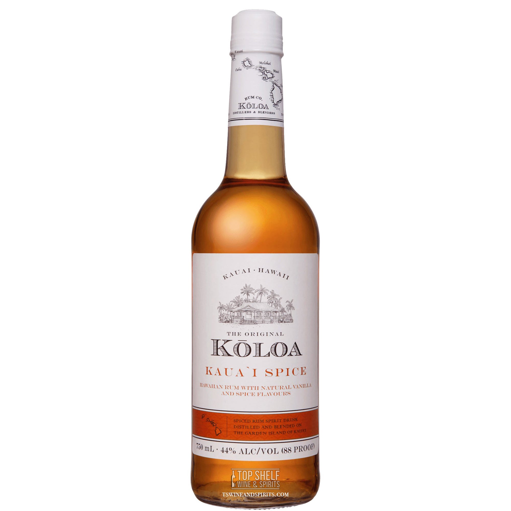 Koloa Kaua'i Spice Hawaiian Rum