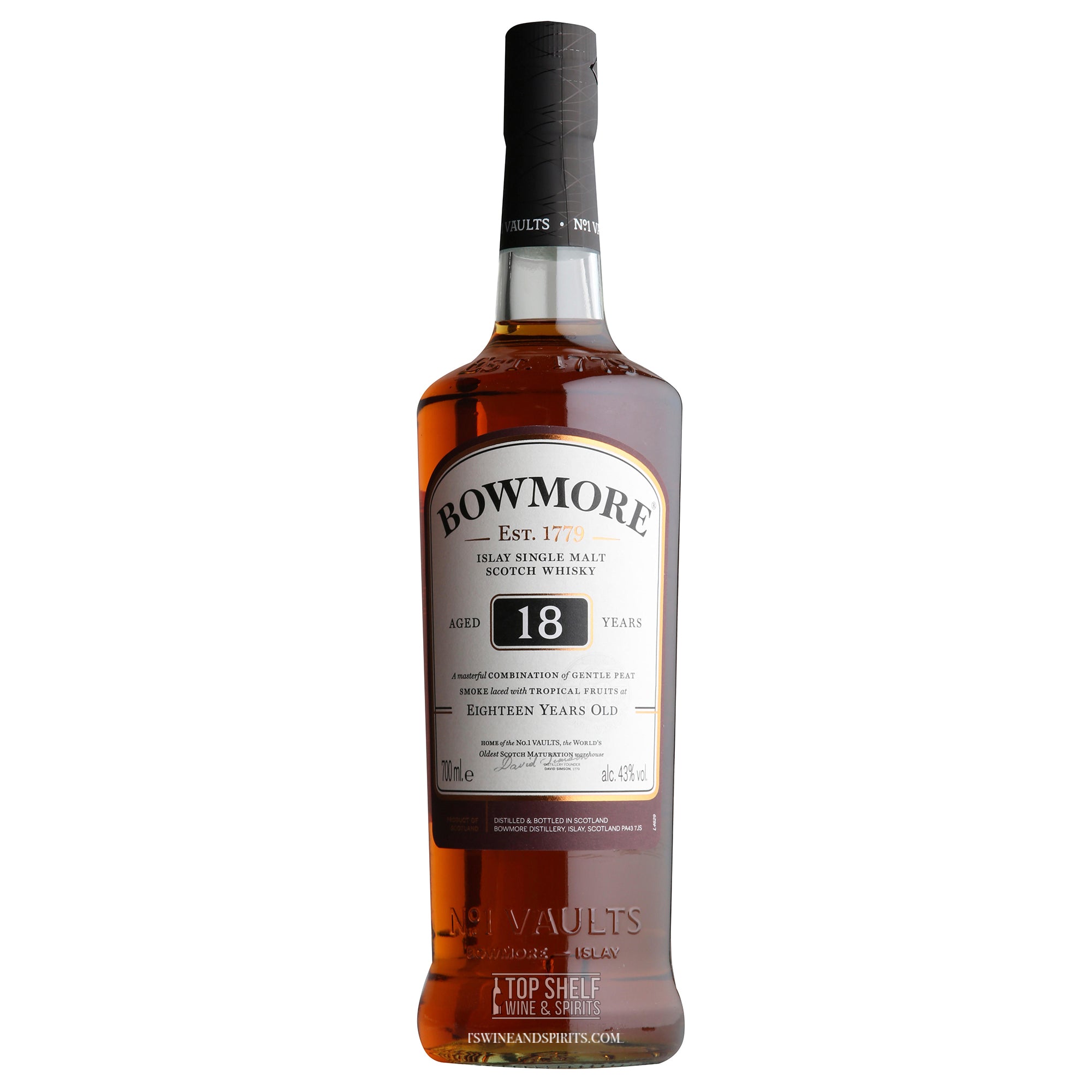 Bowmore 18 Years Old Single Malt Scotch Whisky