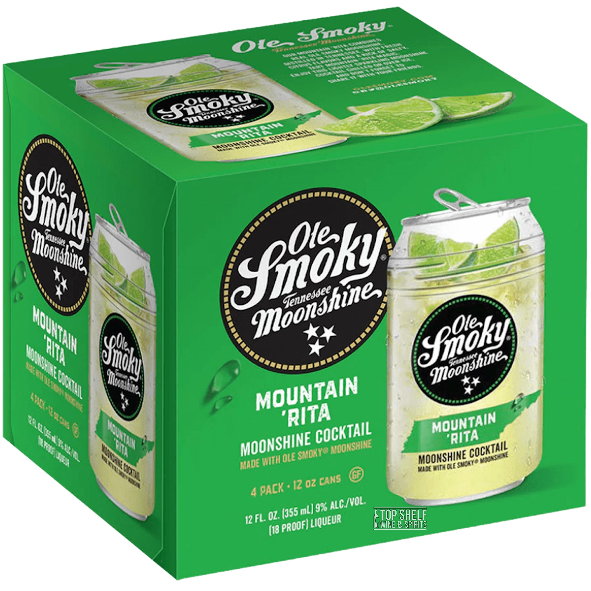 Ole Smoky Mountain Rita Moonshine Cocktail (4 pack cans)