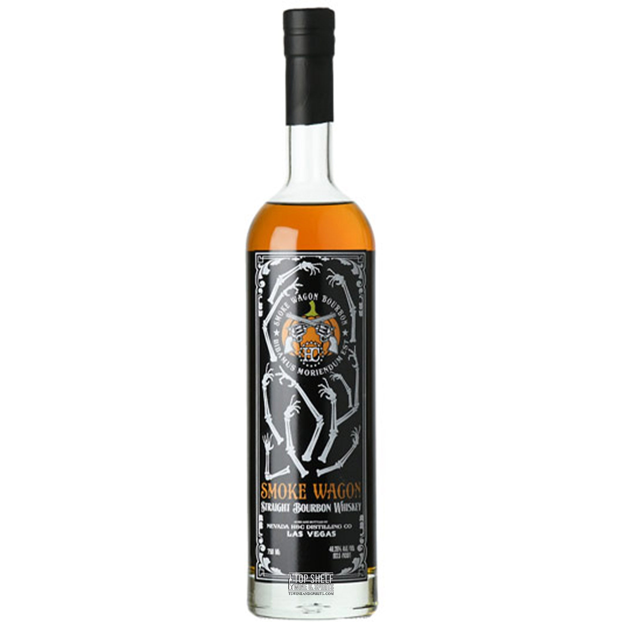 Smoke Wagon Straight Bourbon Glow in The Dark Bottle (Limited Edition)