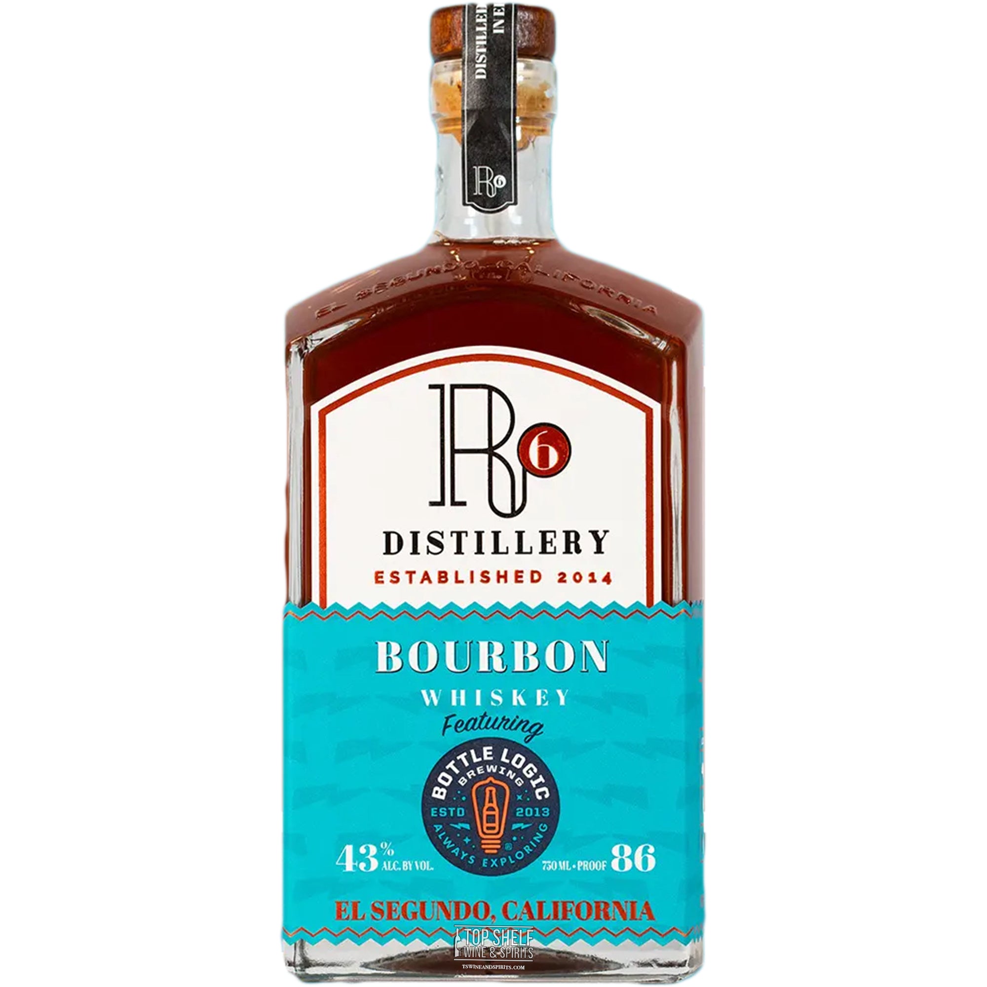 R6 Distillery X Logic Brewing Bourbon Whiskey