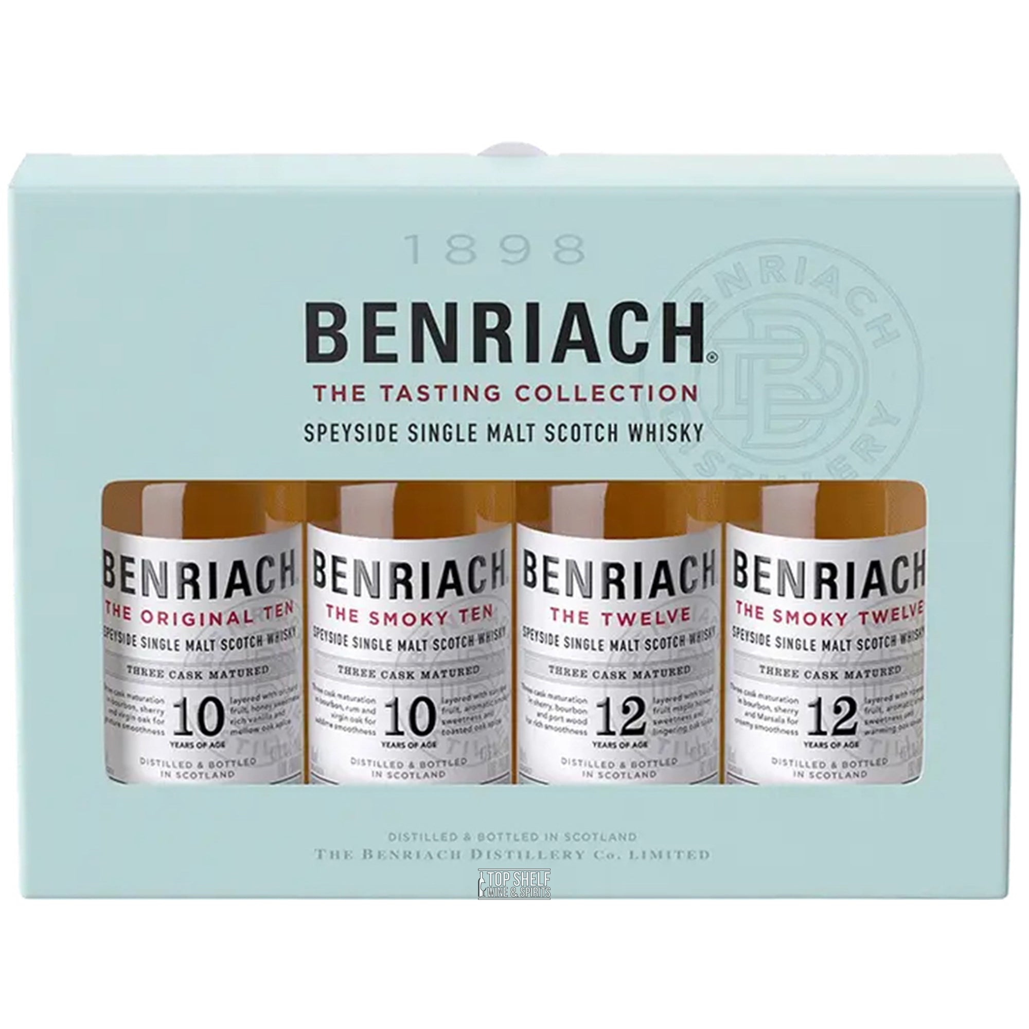 Order Benriach The Tasting Collection 4 Bottle Set 750ml Top Shelf