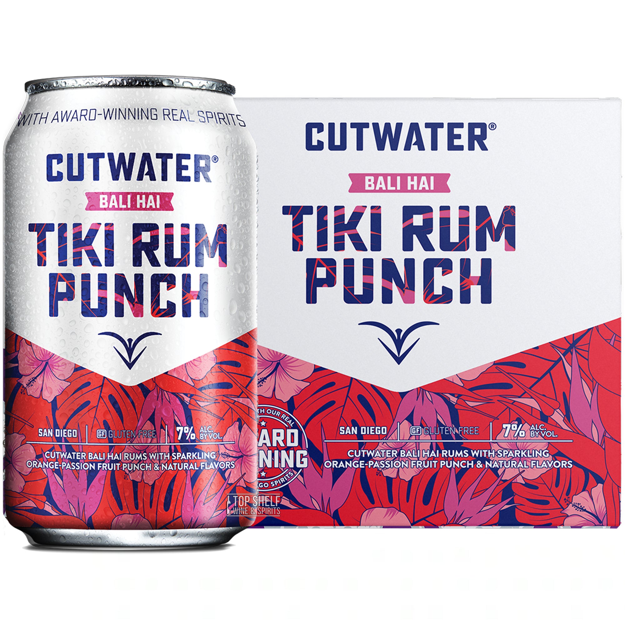 Cutwater Tiki Rum Punch 4 Pack