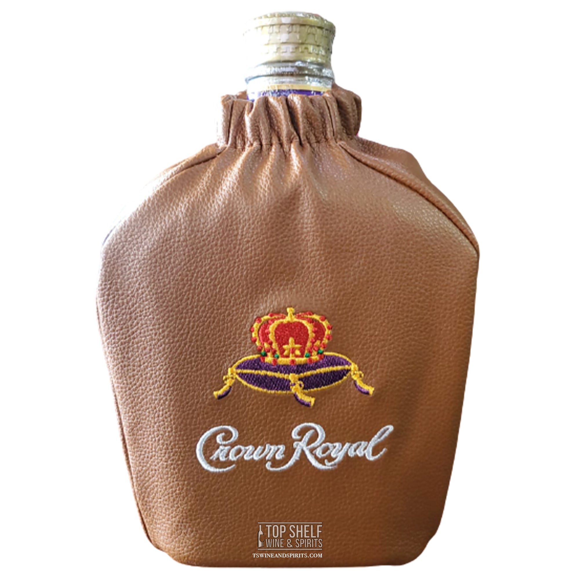 Cylinder Bucket Leather Bag in Regal Royal Blue | Silver & Riley