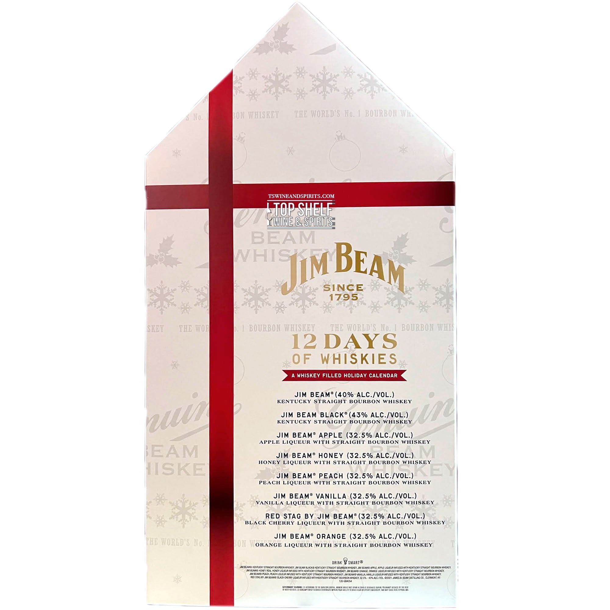 Jim Beam 12 Days of Whiskey Advent Holiday Calendar