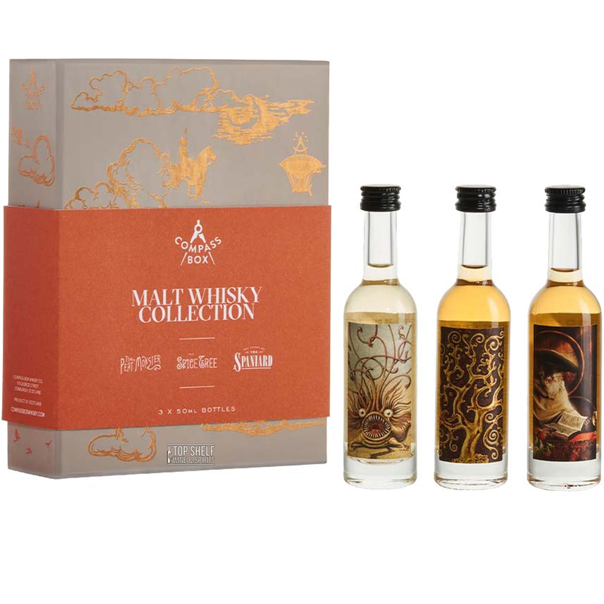 Compass Box Malt Whisky Collection (50mL Gift Set)