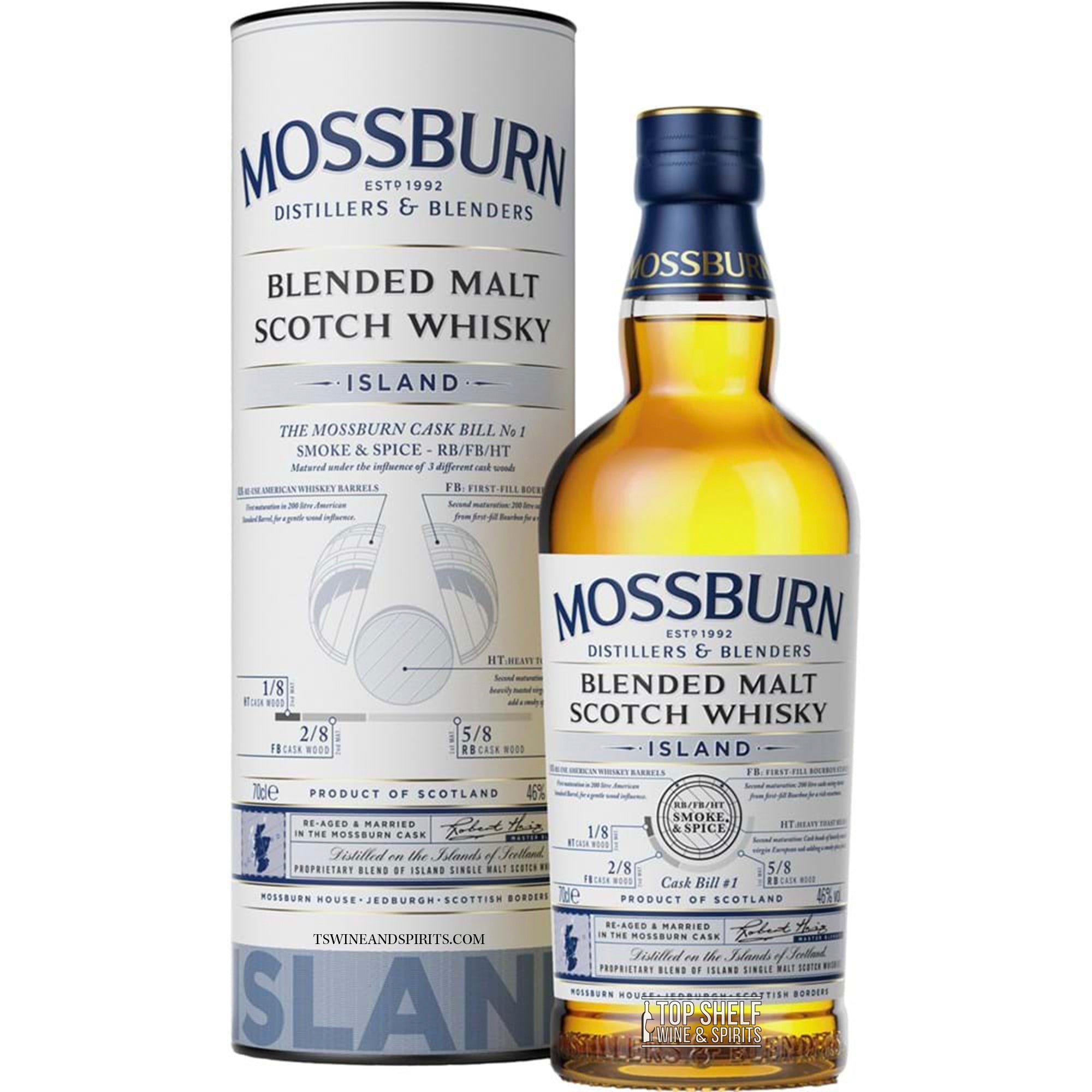 Mossburn Malt Scotch Whisky - Island
