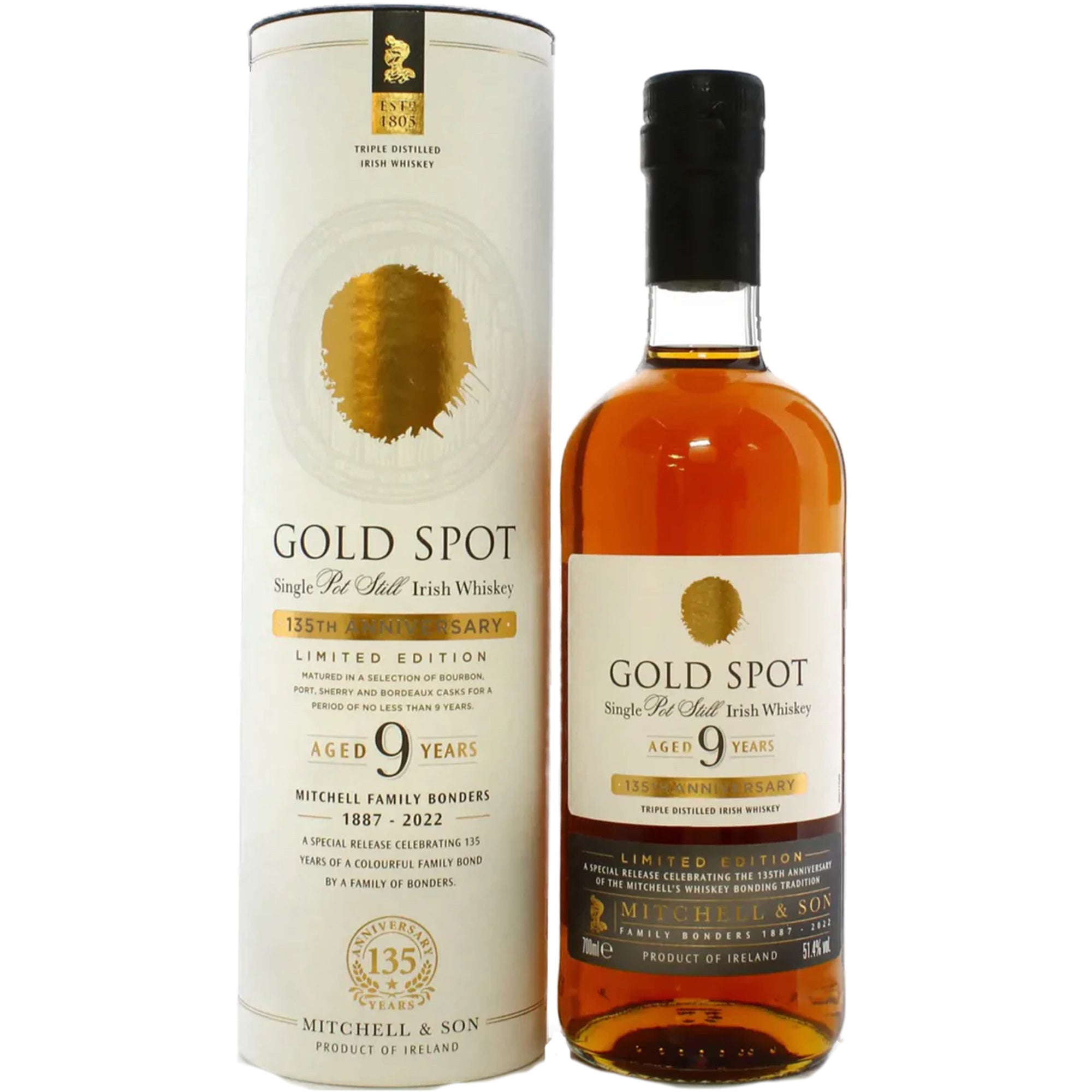 Gold Spot Irish Whiskey (Anniversary Edition)