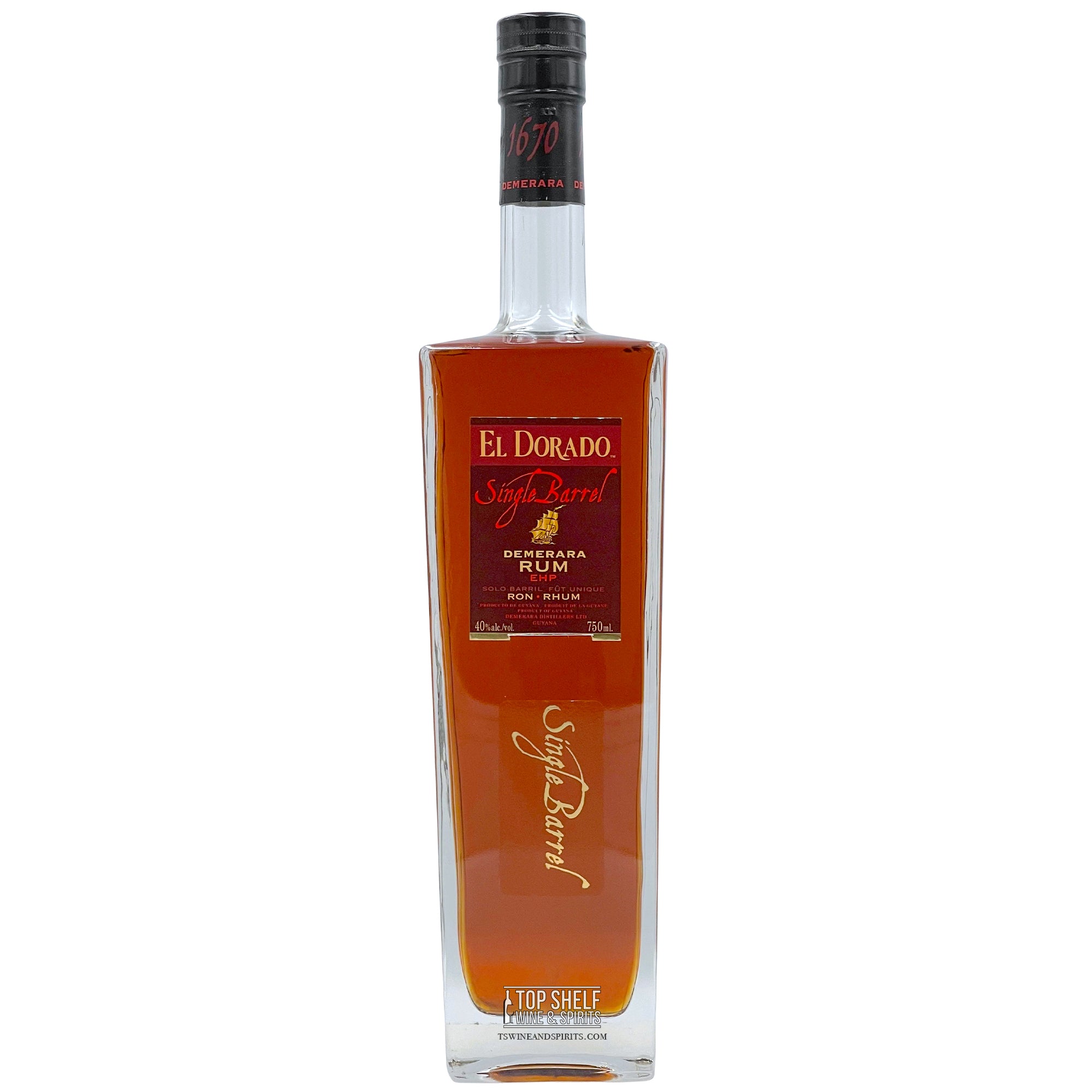 El Dorado Single Barrel EHP Rum