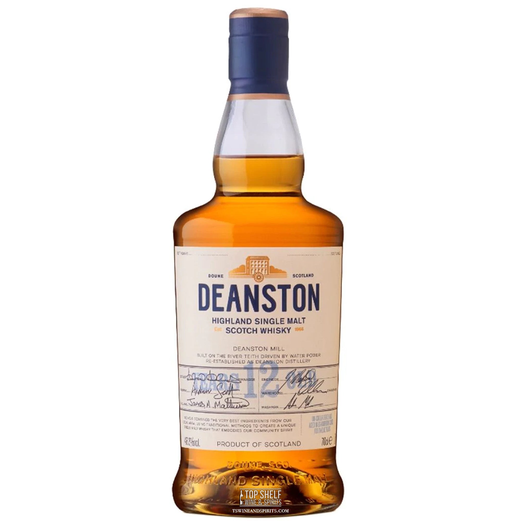 Deanston 12 Year Whisky