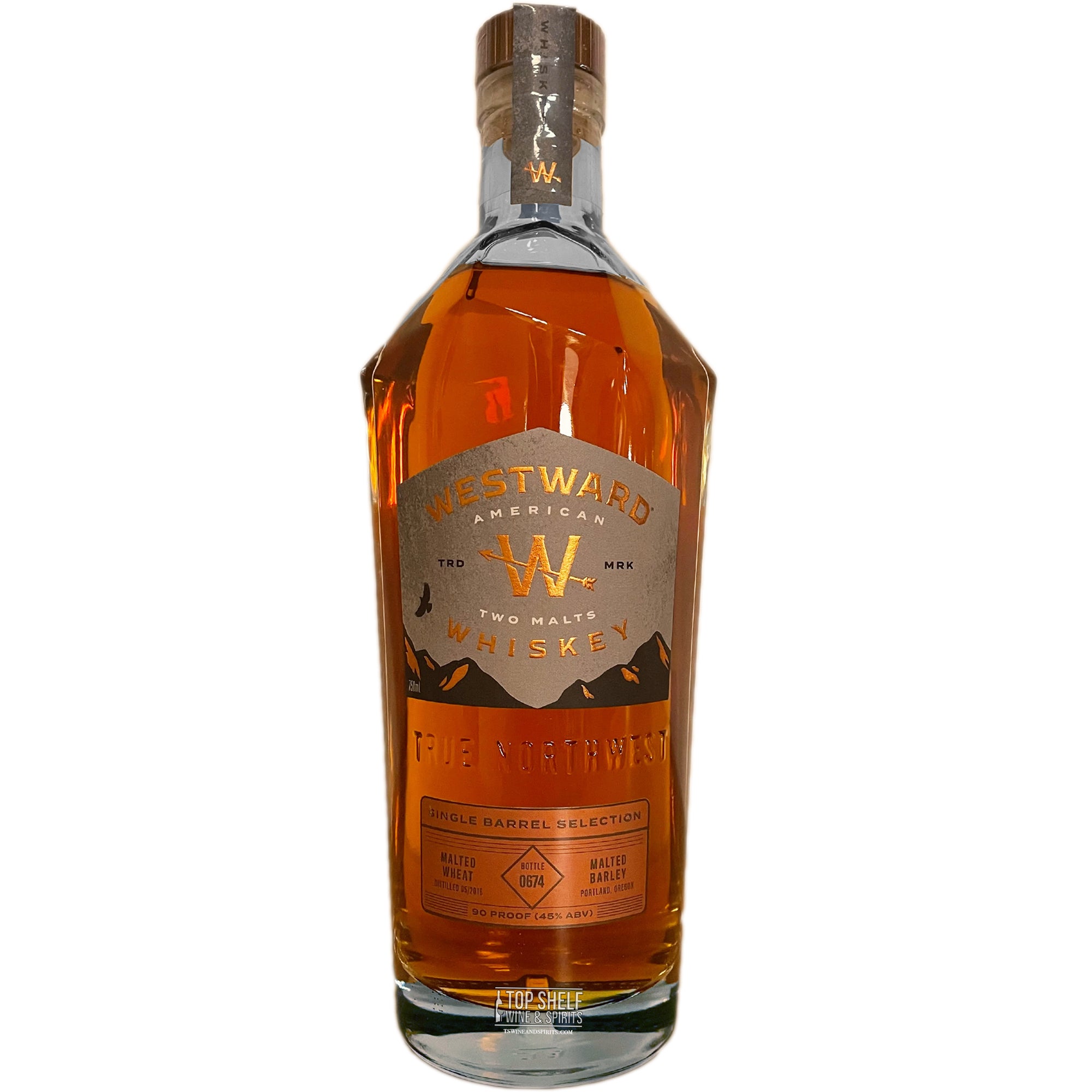 Westward American Two Malts Whiskey