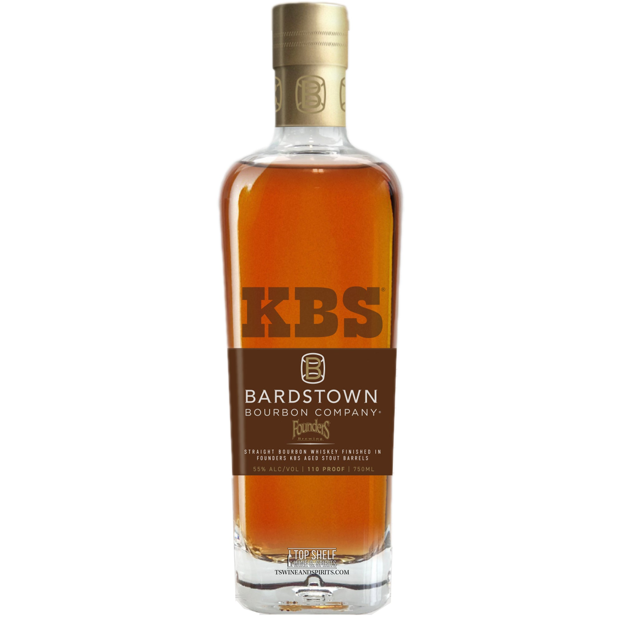 Bardstown Bourbon Company & Founders Brewing Collaboration KBS Stout Finished Whiskey