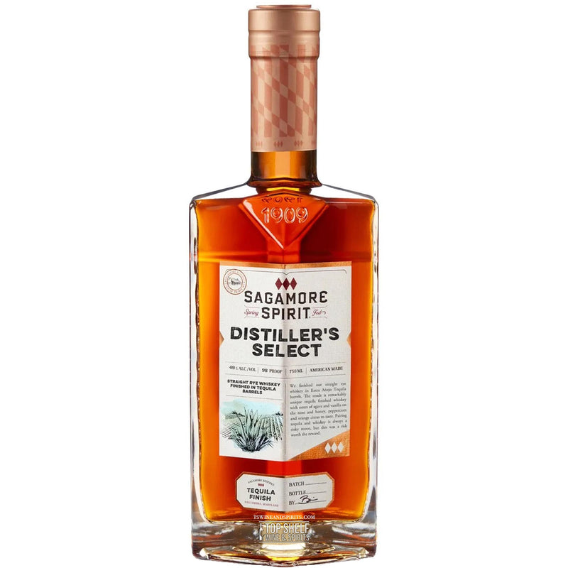 Sagamore Spirit Distillers Select Tequila Finish Rye Whiskey