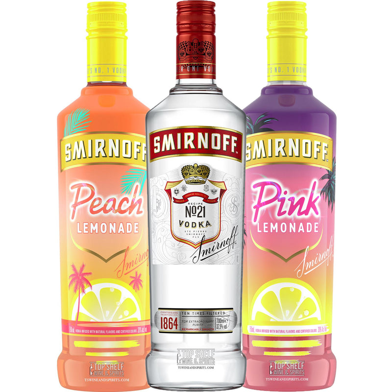 Smirnoff Summer Bundle (3 Bottles)