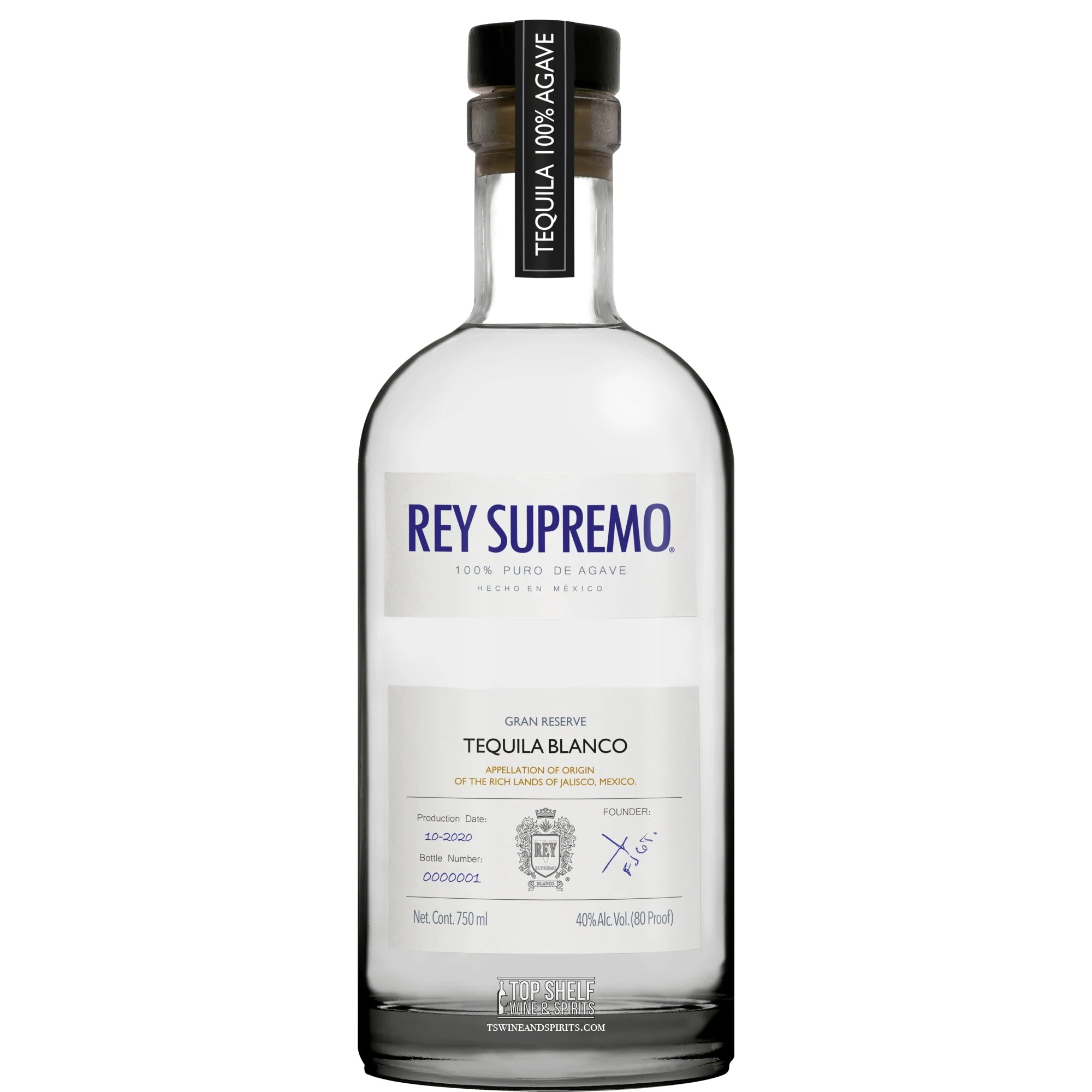 Rey Supremo Blanco Tequila