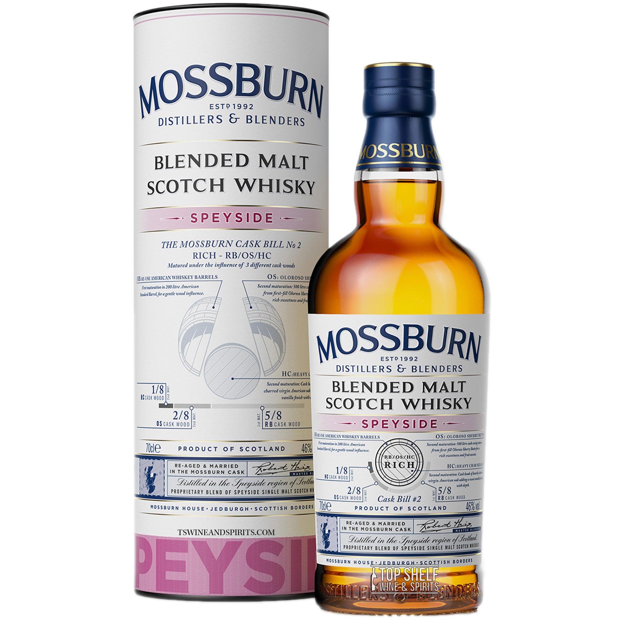 Mossburn Malt Scotch Whisky - Speyside