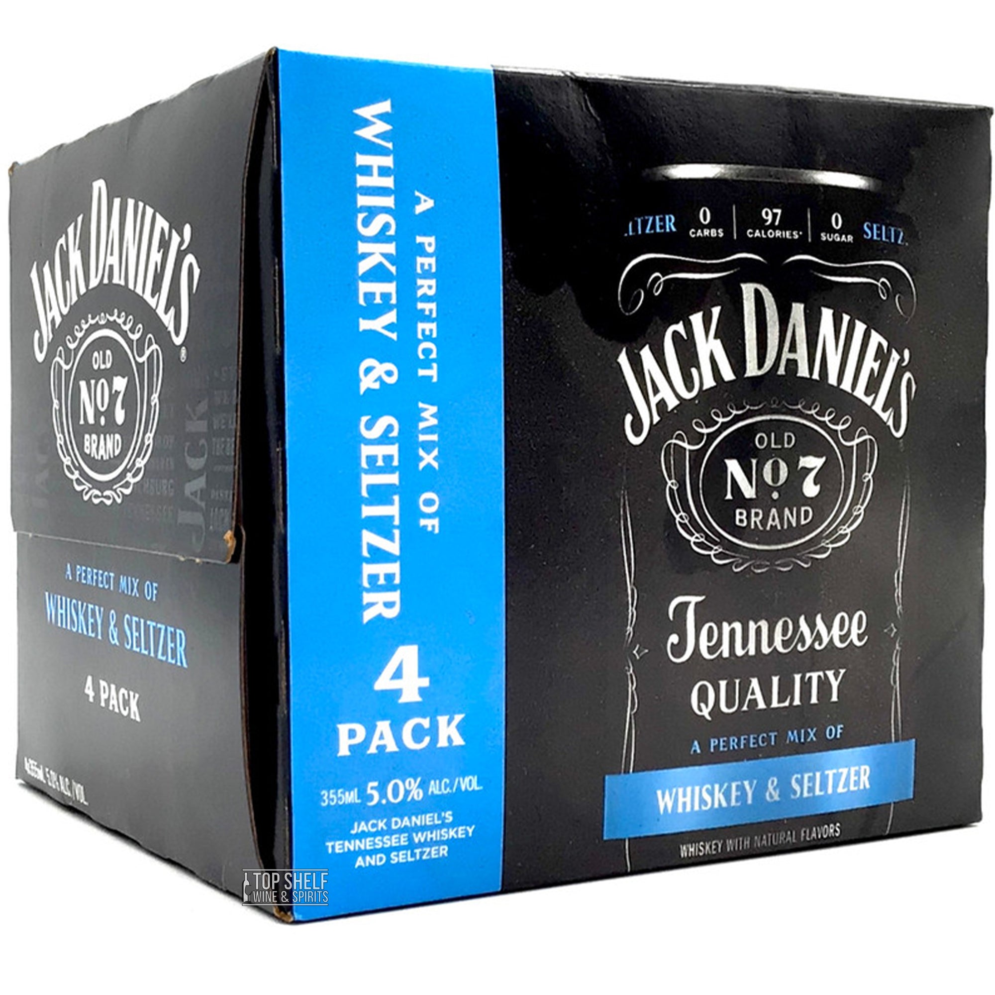 Jack Daniel's Whiskey & Seltzer (4 Pack Cans)