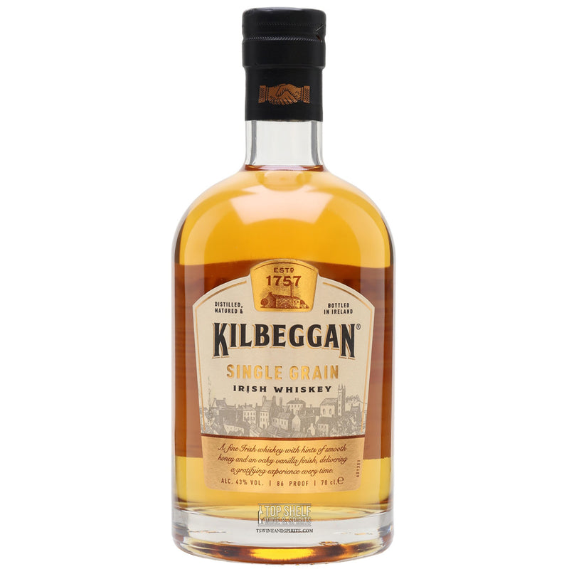 Kilbeggan Single Grain Irish Whiskey