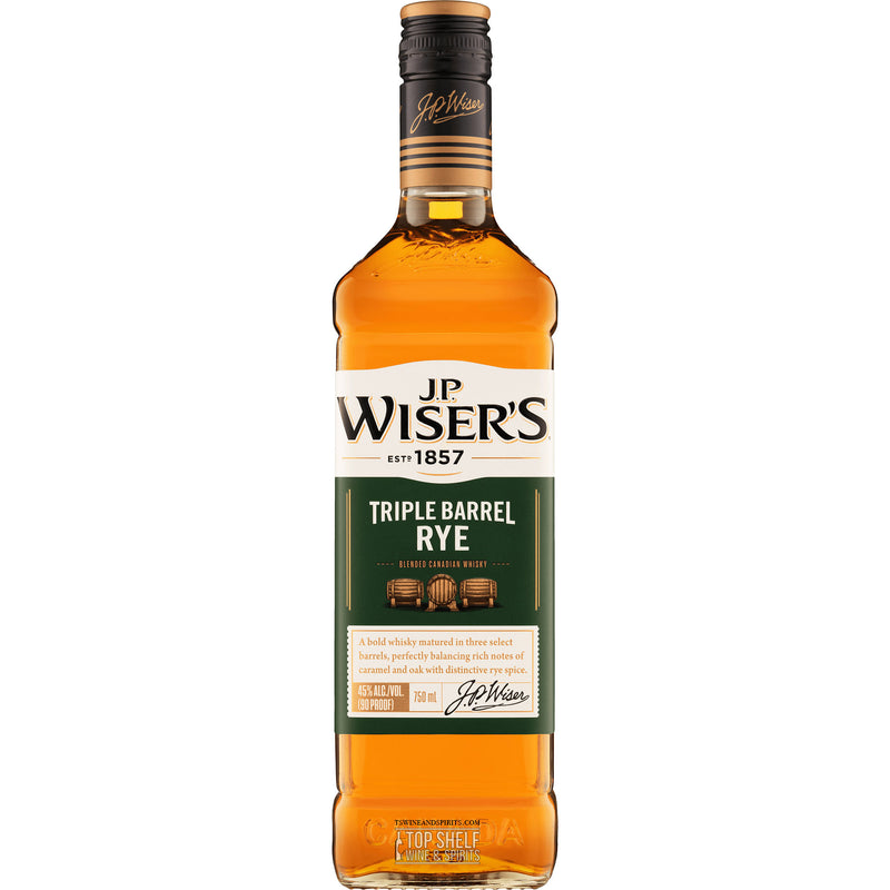 JP Wiser's Triple Barrel Rye Whisky