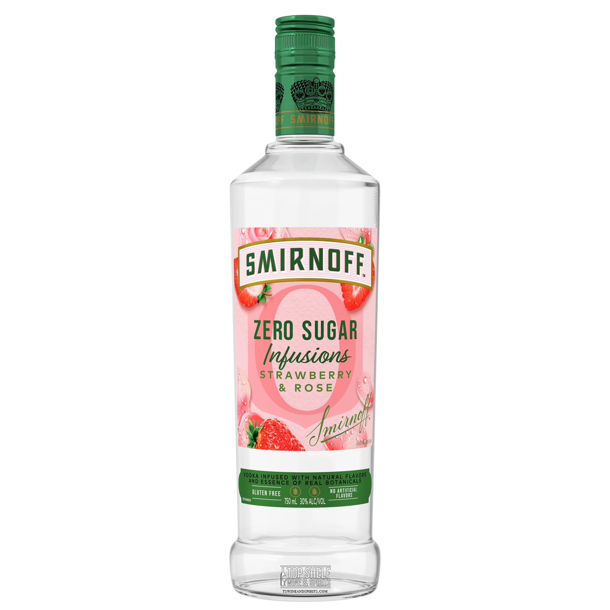 Smirnoff Zero Infusions Strawberry & Rose