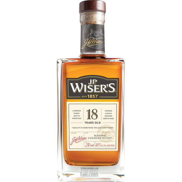 JP Wiser’s 18 Year Old Canadian Whisky