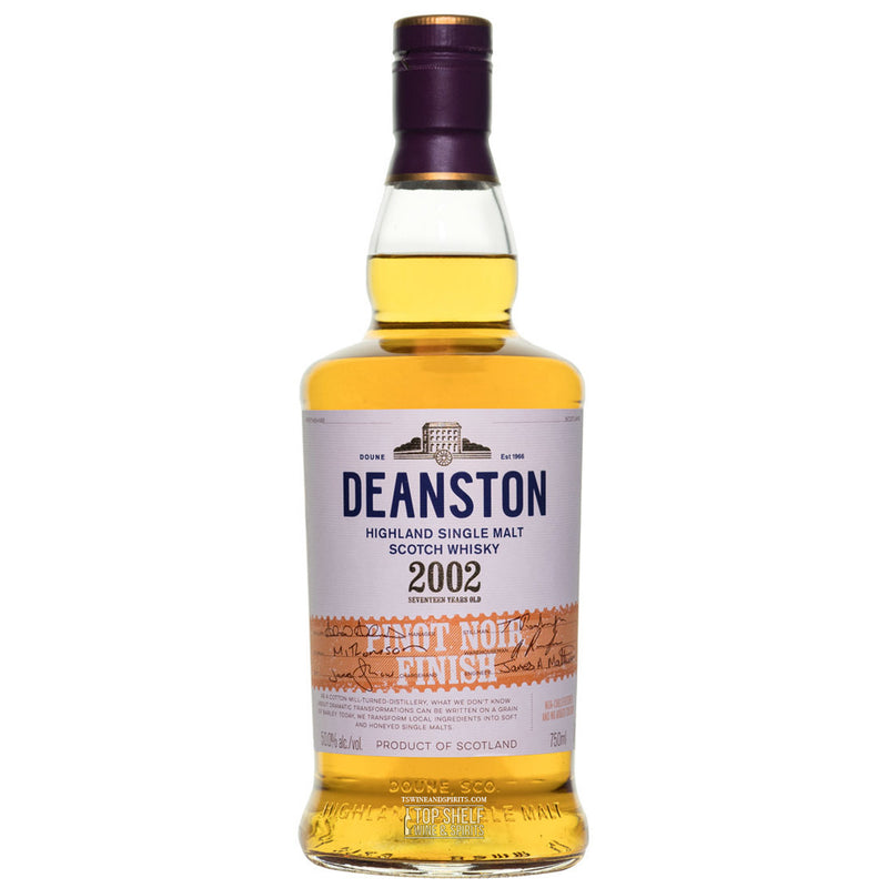 Deanston 17 Year Pinot Noir Cask Finish Single Malt Scotch
