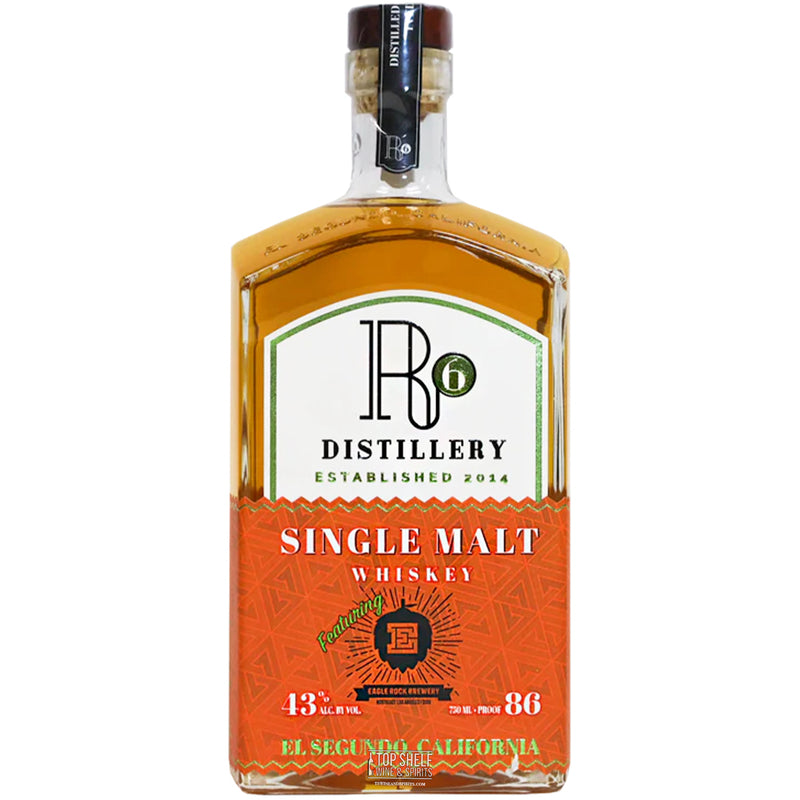 R6 Distillery X Eagle Rock Brewery Single Malt Whiskey