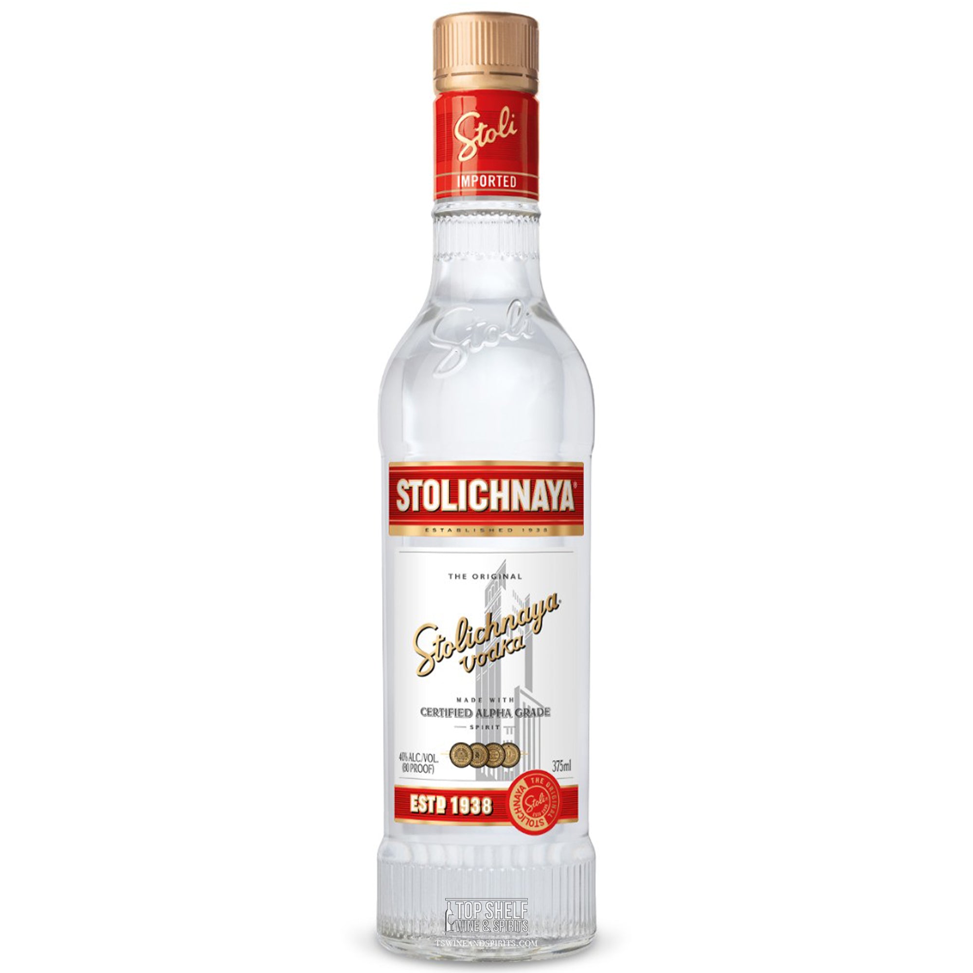 Stolichnaya Vodka 375mL